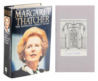 Lot #187 Margaret Thatcher Signed Book - Image 1