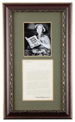 Lot #320 Margaret Mitchell Typed Letter Signed - Image 1