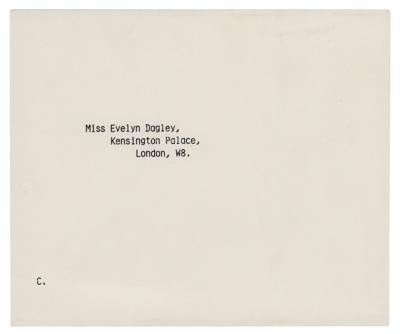 Lot #89 Princess Diana and King Charles III Signed Christmas Card (1991) - Image 3