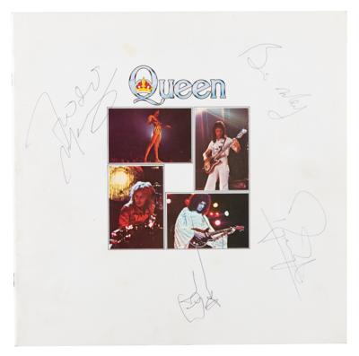 Lot #389 Queen Signed 1977 European Summer Tour Program - Image 1