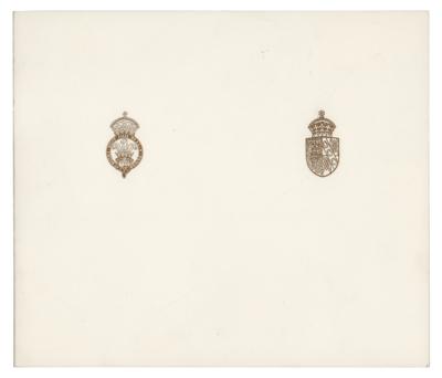Lot #90 Princess Diana and King Charles III Signed Christmas Card - Image 2