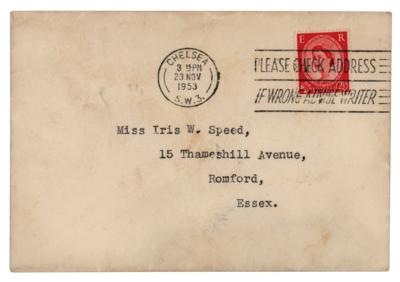 Lot #594 Laurence Olivier Typed Letter Signed - Image 2