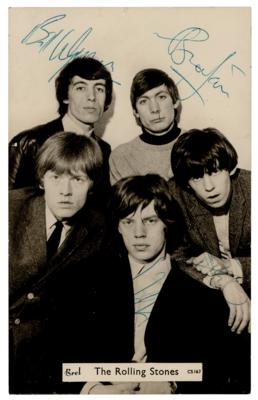 Lot #391 Rolling Stones Signed Photograph - Image 1