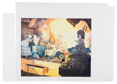 Lot #856 Jiminy Cricket production cel from a Mickey Mouse Club cartoon Production Cel - Image 2