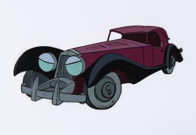Lot #754 Cruella de Vil's Car production cel from One Hundred and One Dalmatians - Image 1