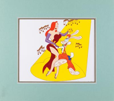 Lot #767 Roger and Jessica Rabbit publicity cel for Who Framed Roger Rabbit - Image 2