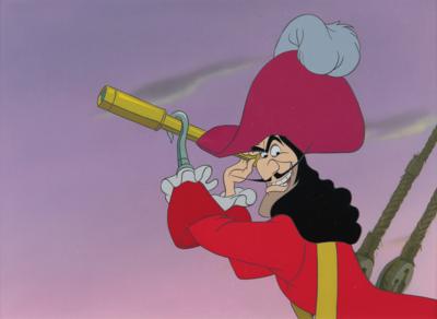 Lot #775 Captain Hook limited edition cel for the 60th anniversary of Peter Pan Limited Edition Cel - Image 1