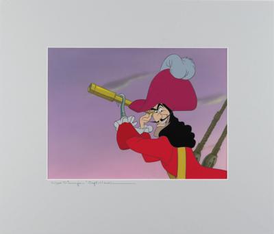 Lot #775 Captain Hook limited edition cel for the 60th anniversary of Peter Pan Limited Edition Cel - Image 2