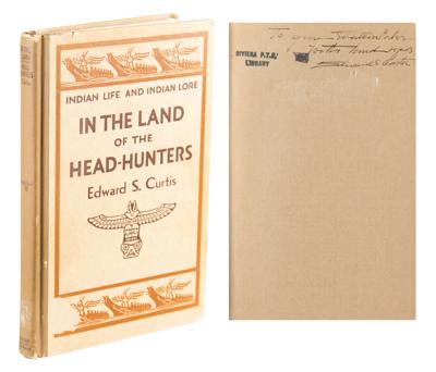 Lot #117 Edward S. Curtis Signed Book - Image 1