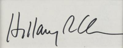 Lot #62 Barack Obama, Joe Biden, Hillary Clinton, and Robert Gates Autograph Display - Image 5