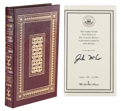 Lot #165 John McCain Signed Book - Image 1