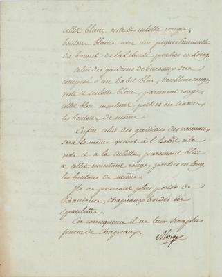 Lot #166 Gaspard Monge Letter Signed - Image 2