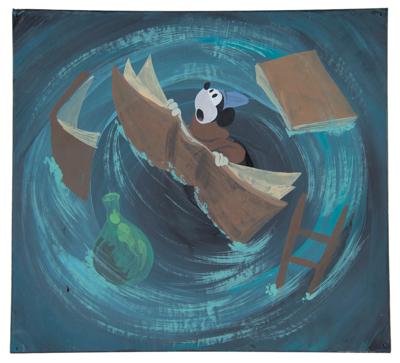 Lot #713 Mickey Mouse concept painting from