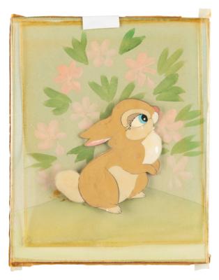 Lot #729 Miss Bunny production cel from Bambi Production Cel - Image 2
