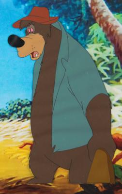 Lot #732 Br'er Bear production cel from The Song of the South - Image 2