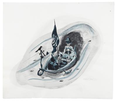 Lot #755 Pirates of the Caribbean ride concept