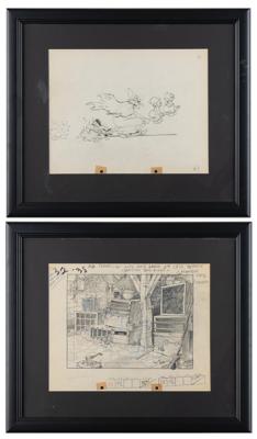 Lot #679 Witch and children production drawings from Babes in the Woods - Image 1