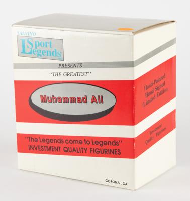 Lot #638 Muhammad Ali Signed Limited Edition Figurine - Image 3