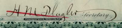 Lot #99 John D. Rockefeller, Henry Flagler, and Jabez A. Bostwick Document Signed - Image 4