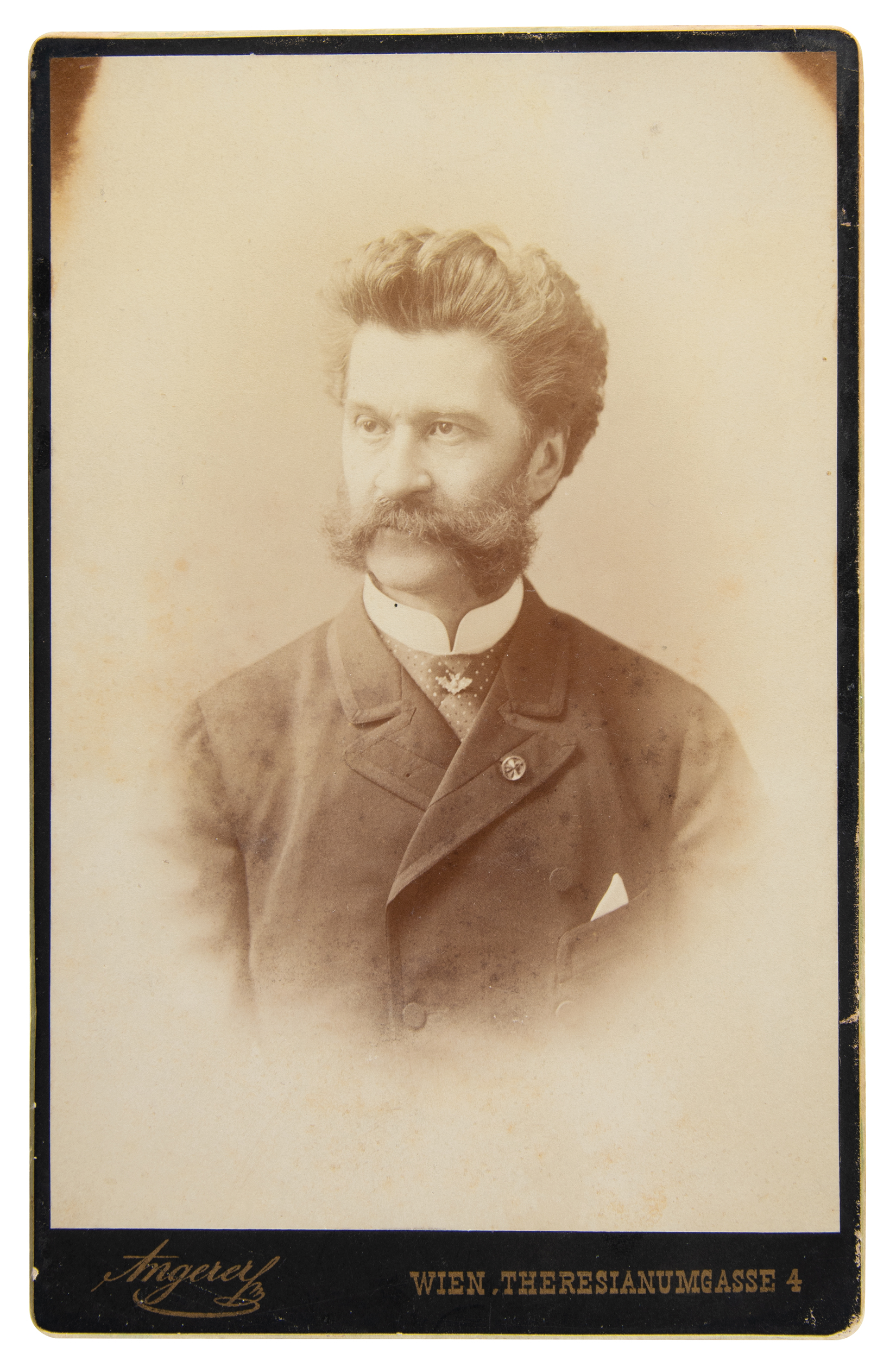 Lot #399 Johann Strauss II (4) Photographs - Image 1