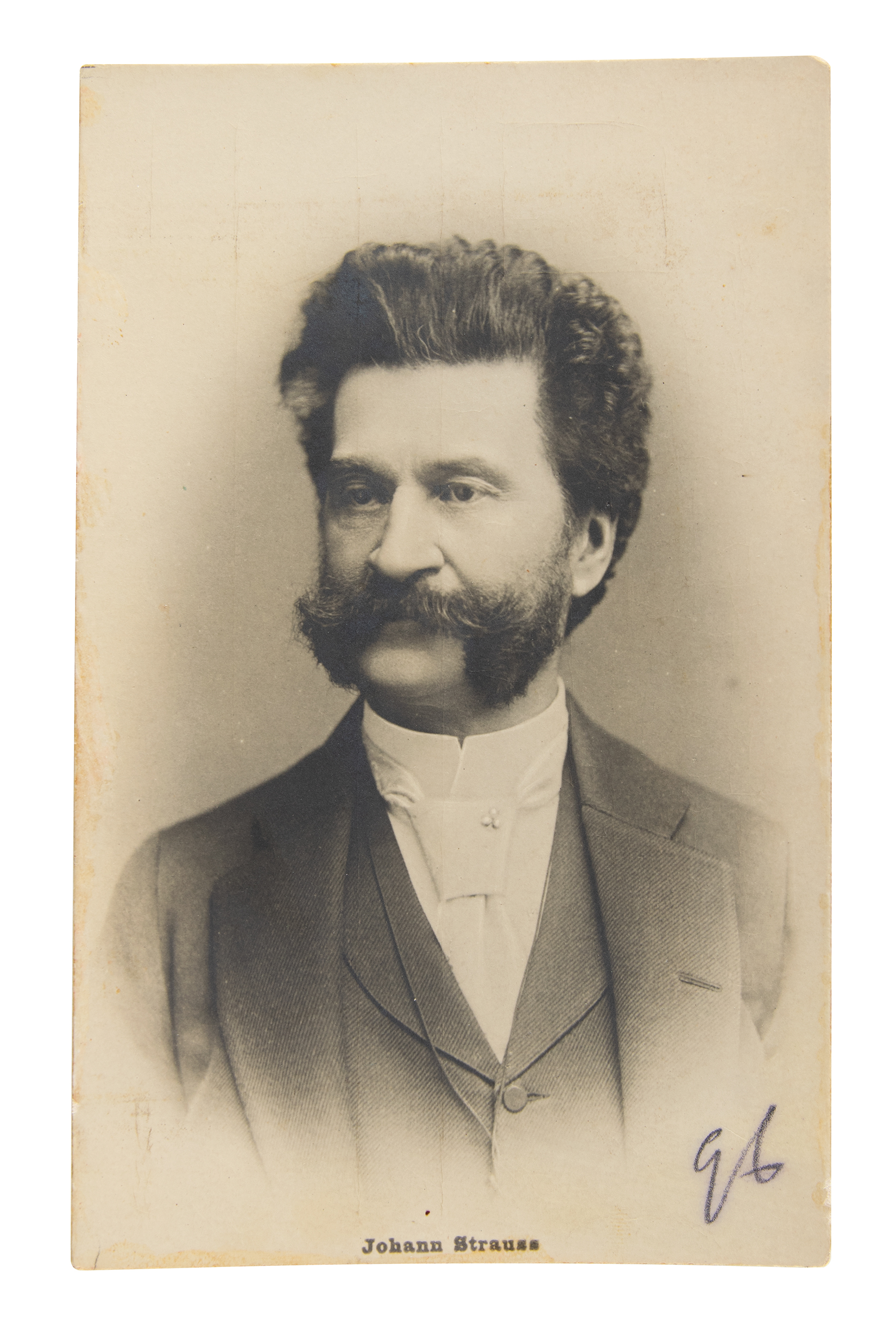Lot #399 Johann Strauss II (4) Photographs - Image 3