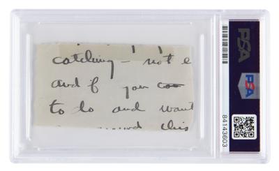 Lot #316 Ernest Hemingway Signature - Image 2