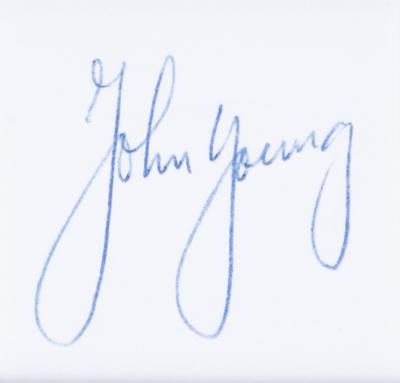 Lot #215 Apollo Moonwalkers Complete Signature Display - Image 7