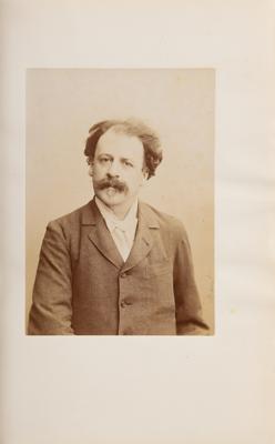 Lot #268 Edouard Manet Illustrated Autograph Letter Signed with Watercolors - Image 4