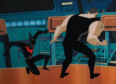 Lot #903 Batman and Jackson Chappell production cels from Batman Beyond Production Cels - Image 2
