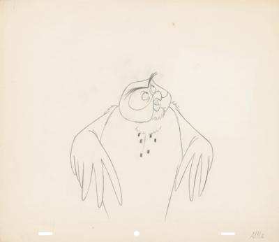 Lot #865 Winnie the Pooh, Rabbit, and Owl production drawings from a Winnie the Pooh cartoon Production Drawings - Image 2