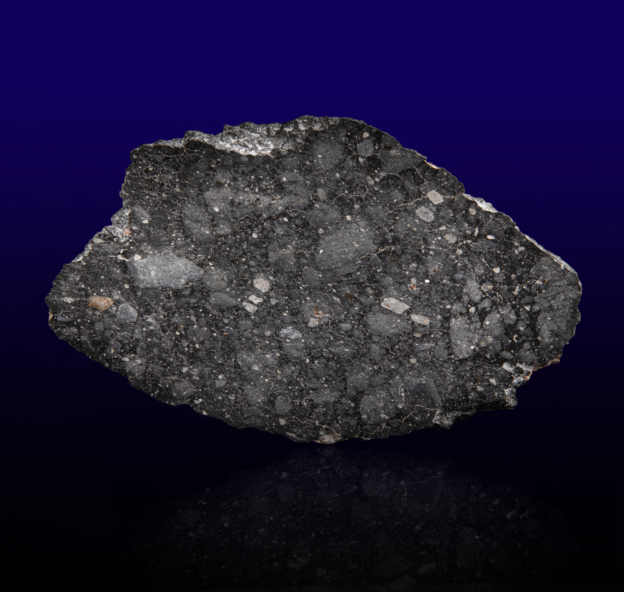 月隕石 NWA13951 Starry Night Lunar Starry Night NWA 13951 Lunar Meteorite - SOLD 9.31g
