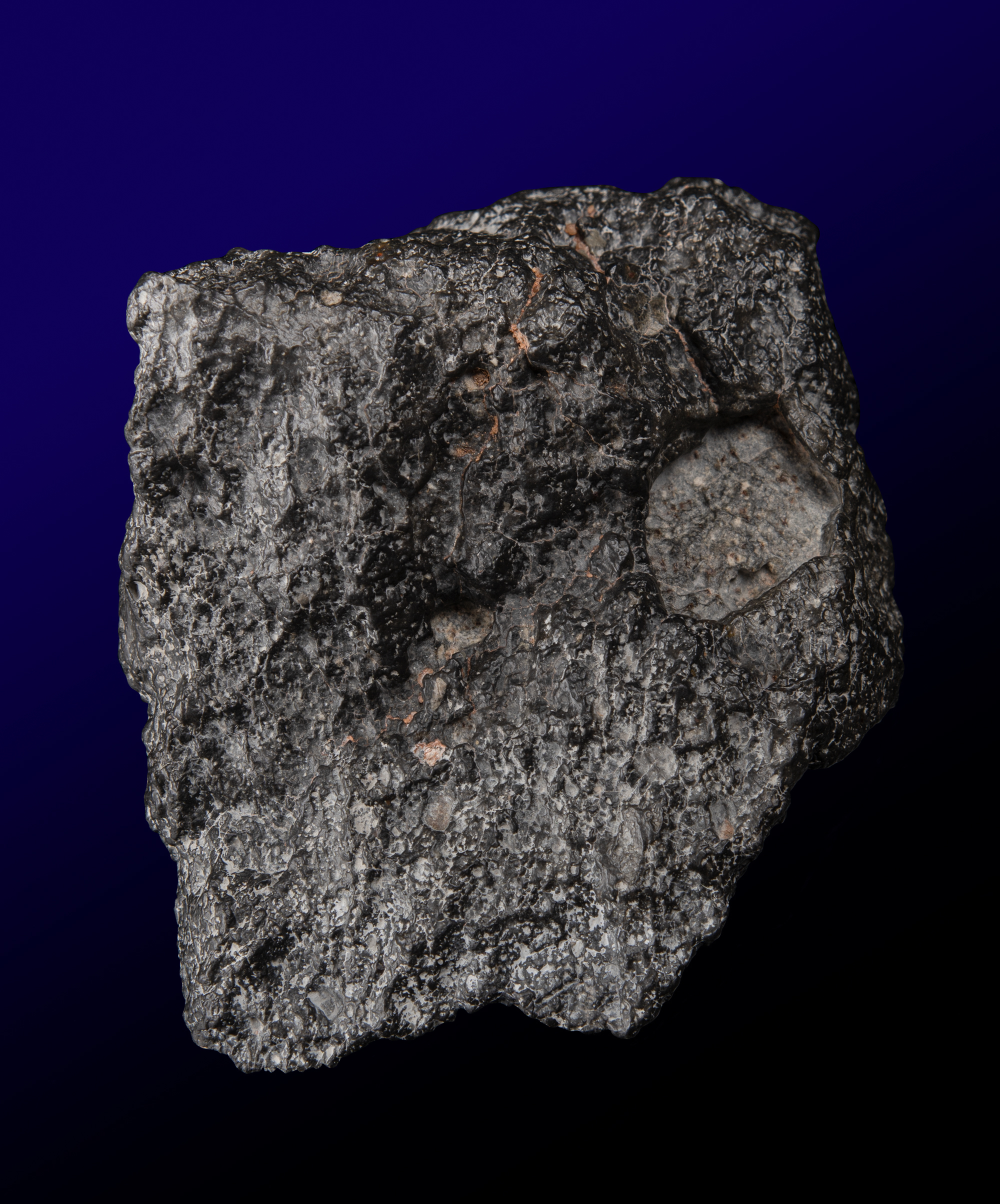 NWA 13951 Lunar Meteorite 'Starry Night' End Cut | RR Auction