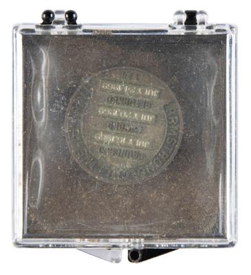 Lot #6068 Apollo 11 Flown Robbins Medallion - From the Collection of Buzz Aldrin - Image 3