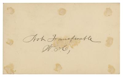 Lot #6051 Charles Guiteau Execution Invitation Card - Image 2