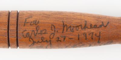 Lot #6022 Watergate: Peter W. Rodino's Impeachment Hearing Gavel and a Resolution 803 Booklet Signed by (26) Members of the House Judiciary Committee - Image 2