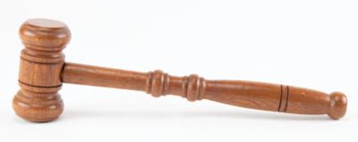 Lot #6022 Watergate: Peter W. Rodino's Impeachment Hearing Gavel and a Resolution 803 Booklet Signed by (26) Members of the House Judiciary Committee - Image 4