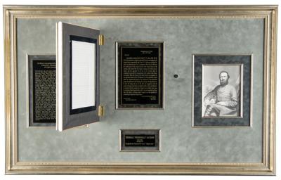 Lot #6034 Thomas J. 'Stonewall' Jackson Letter of Recommendation for Cavalry Commander William 'Grumble' Jones - Image 5