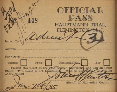 Lot #6059 Charles and Anne Lindbergh Approve John Condon as Ransom Middleman Nine Days After Kidnapping - Image 4