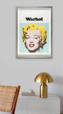 Lot #6094 Andy Warhol Signed Exhibition Poster - Image 4
