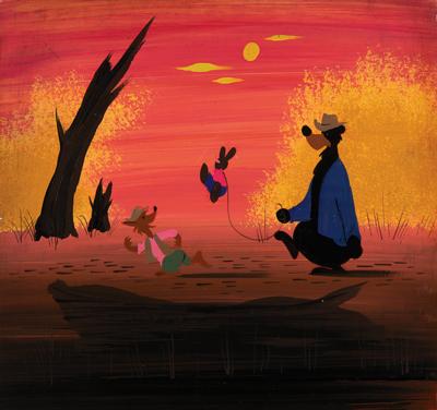 Lot #6077 Mary Blair concept painting of Br'er