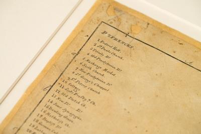 Lot #6010 Exceedingly rare circa 1796 map of New York City, chronicling the post-Revolution development of Manhattan - Image 10