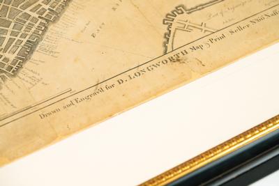 Lot #6010 Exceedingly rare circa 1796 map of New York City, chronicling the post-Revolution development of Manhattan - Image 3