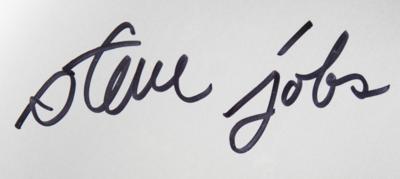 Lot #6072 Steve Jobs Signed iPad - 