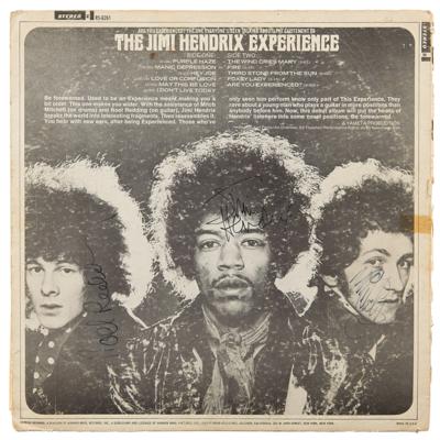 Lot #6086 Jimi Hendrix Experience Signed 'Are You Experienced' Album - Obtained at Hunter College in NYC on March 2, 1968 - Image 2