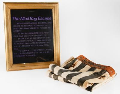 Lot #6092 Harry Houdini's Personally-Owned Mail Bag Escape Trick - Image 1