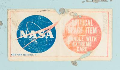 Lot #6069 Apollo 13 ALSEP Cold Cathode Gauge Experiment Flight Spare - Image 9