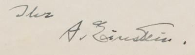 Lot #6047 Albert Einstein Autograph Letter Signed on Unified Field Theory with Equations (including his favorite equation ?Rik =0?) - Image 4