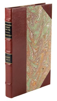 Lot #6031 Walt Whitman 