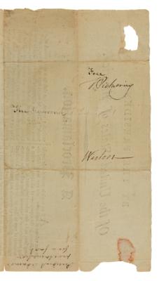 Lot #6003 John Adams Broadside for Presidential Proclamation of a Day of Fasting - Image 3