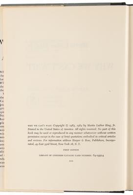 Lot #6030 Martin Luther King, Jr. Signed Book - Why We Can't Wait (Letter from Birmingham Jail) - Image 4